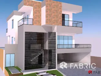 Projeto de residência no condomínio São Paulo 2 - Cotia - SP.